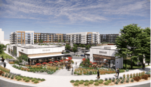 A rendering of Marina Square.