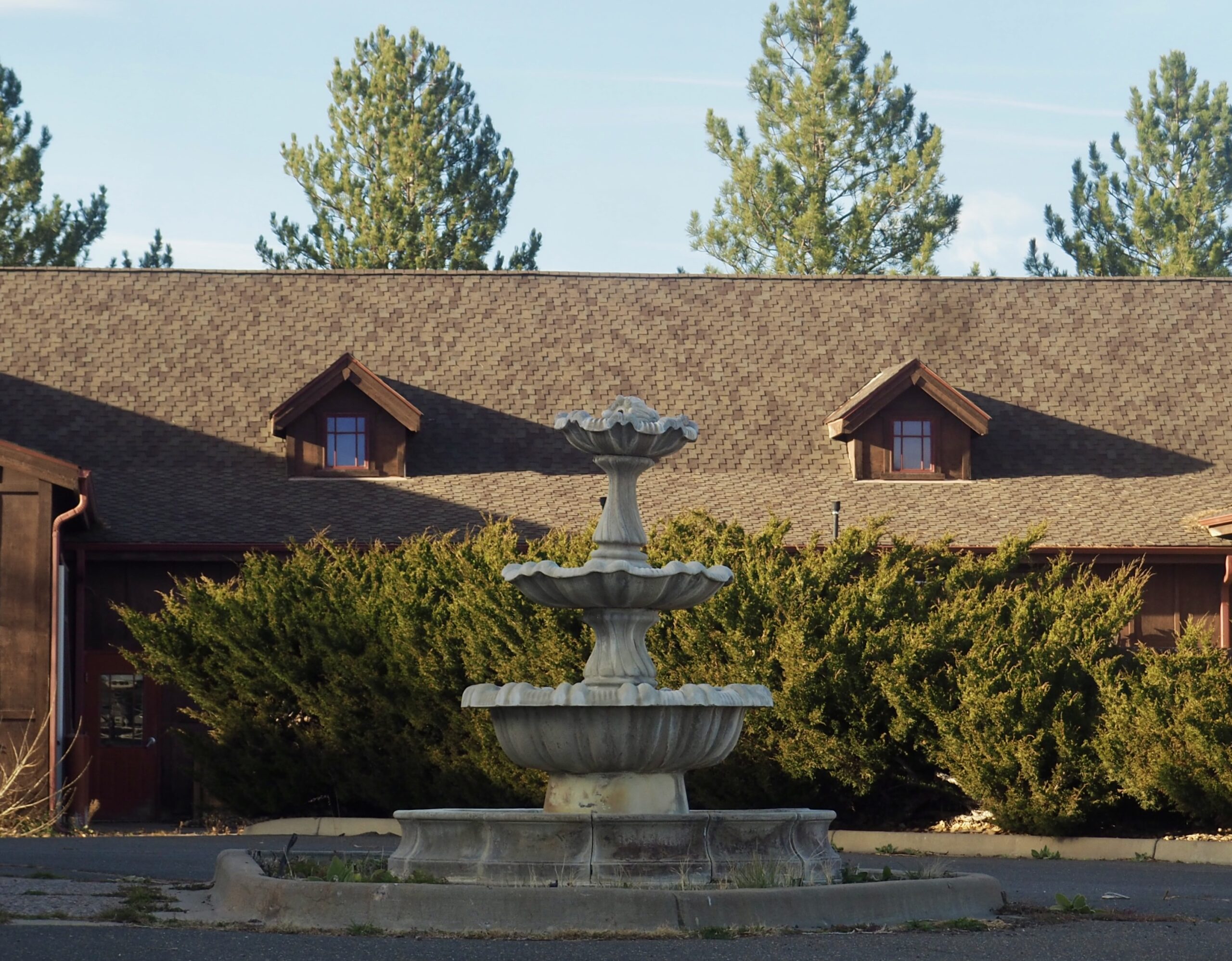 A clubhouse building