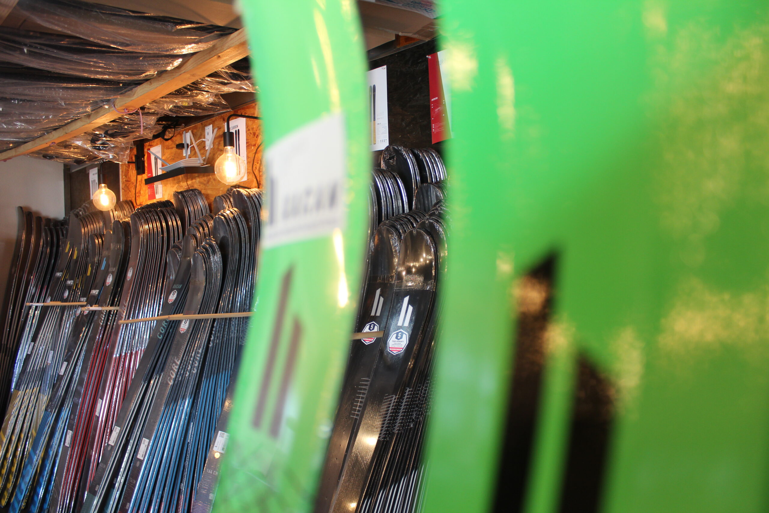 hagan skis scaled