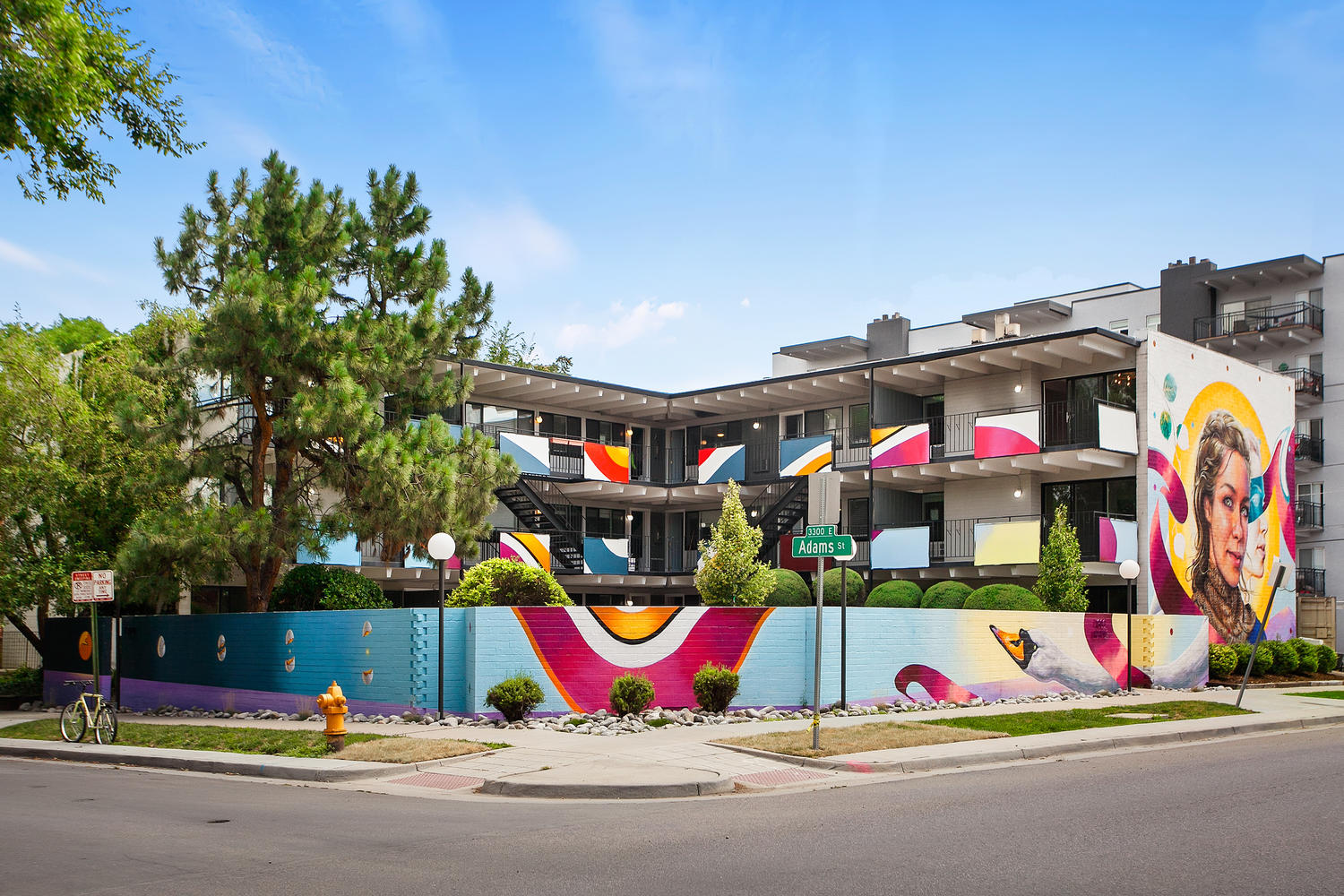 The white swan apartment bldg