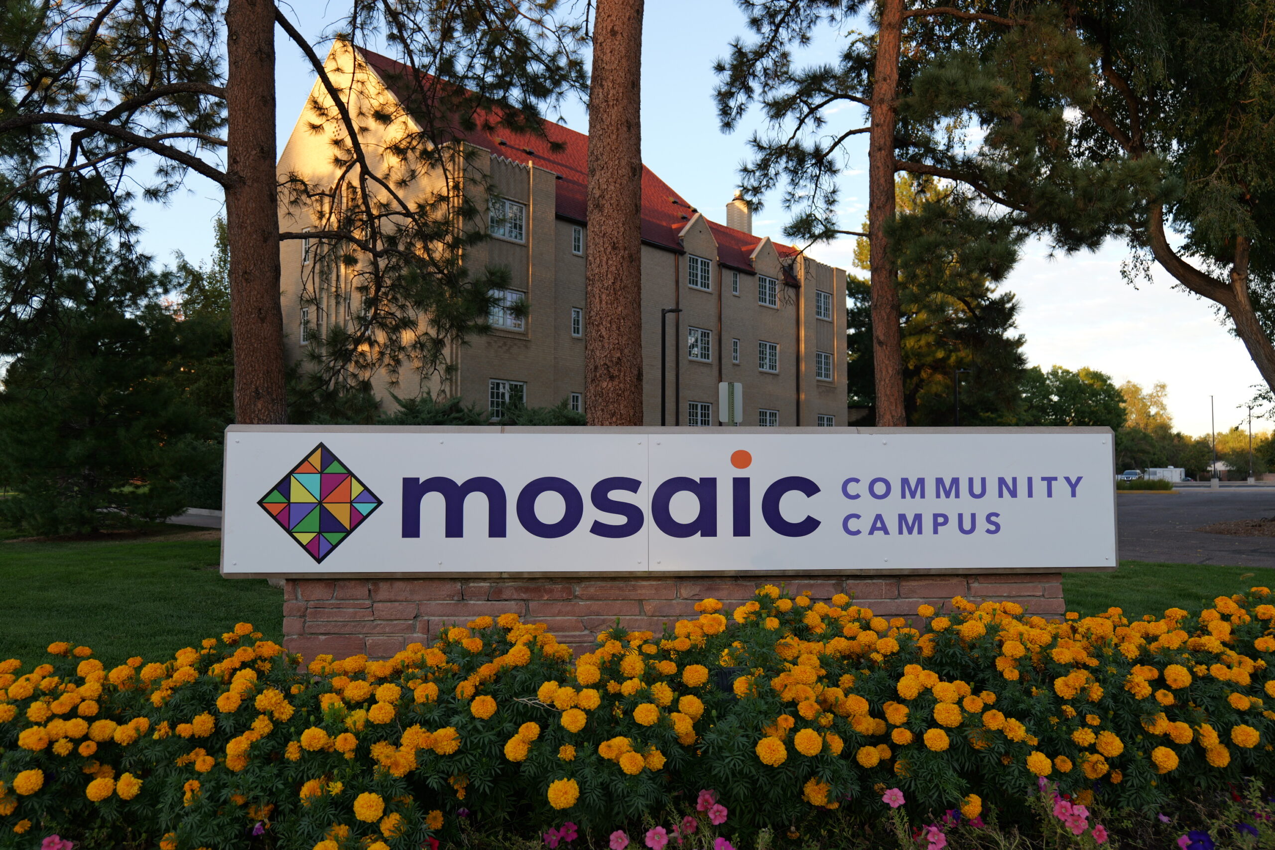 A residence hall on the Mosaic Campus